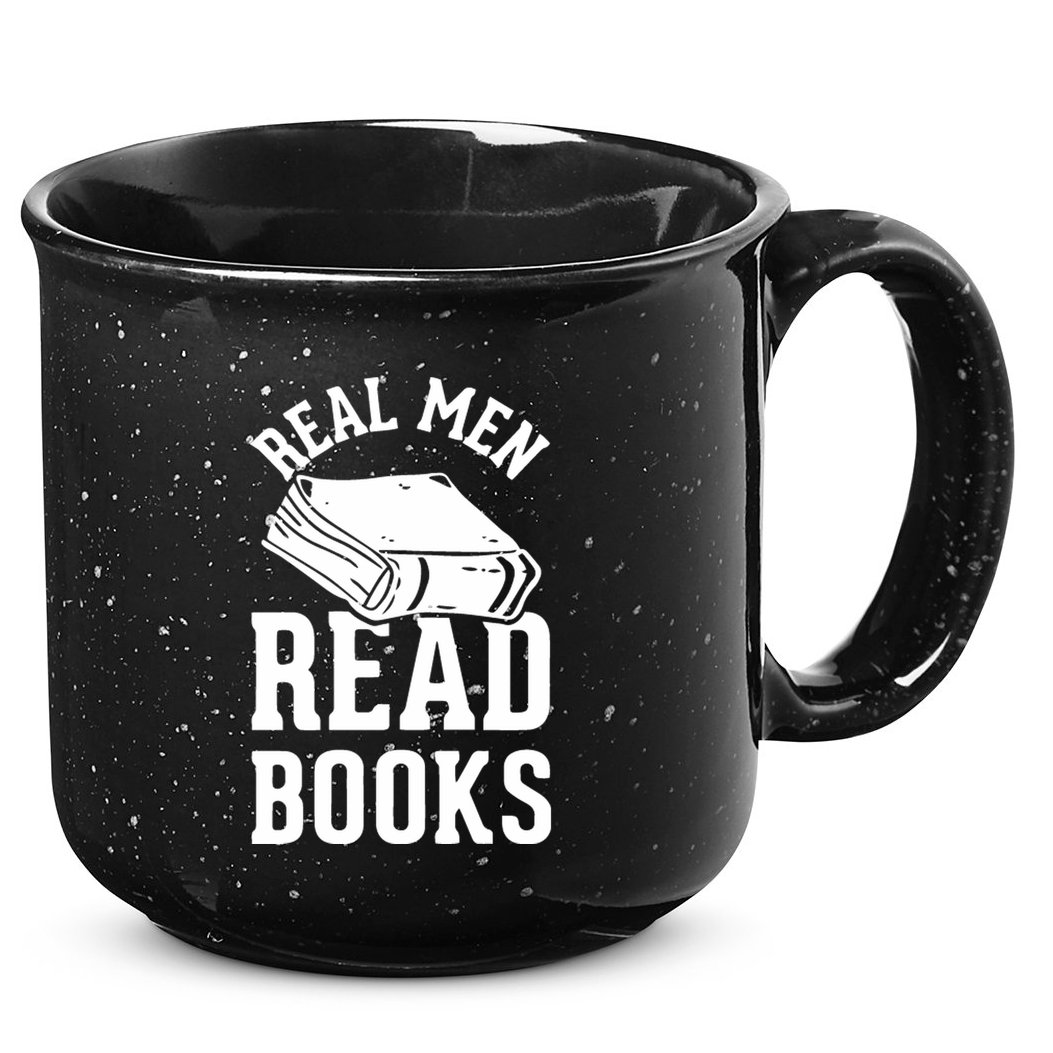 Funny Read Books 15oz Campfire Ceramic Mug