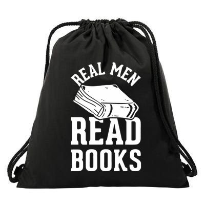 Funny Read Books Drawstring Bag