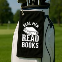 Funny Read Books Golf Towel