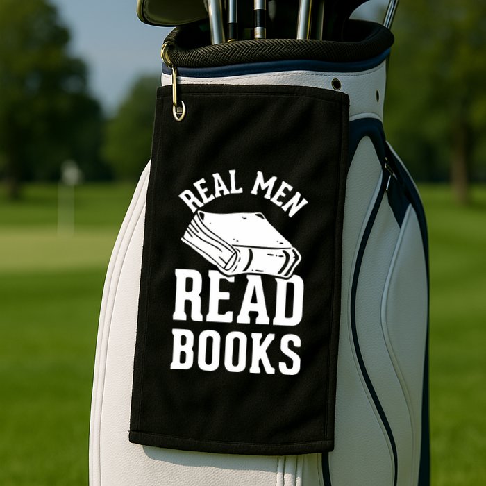 Funny Read Books Golf Towel