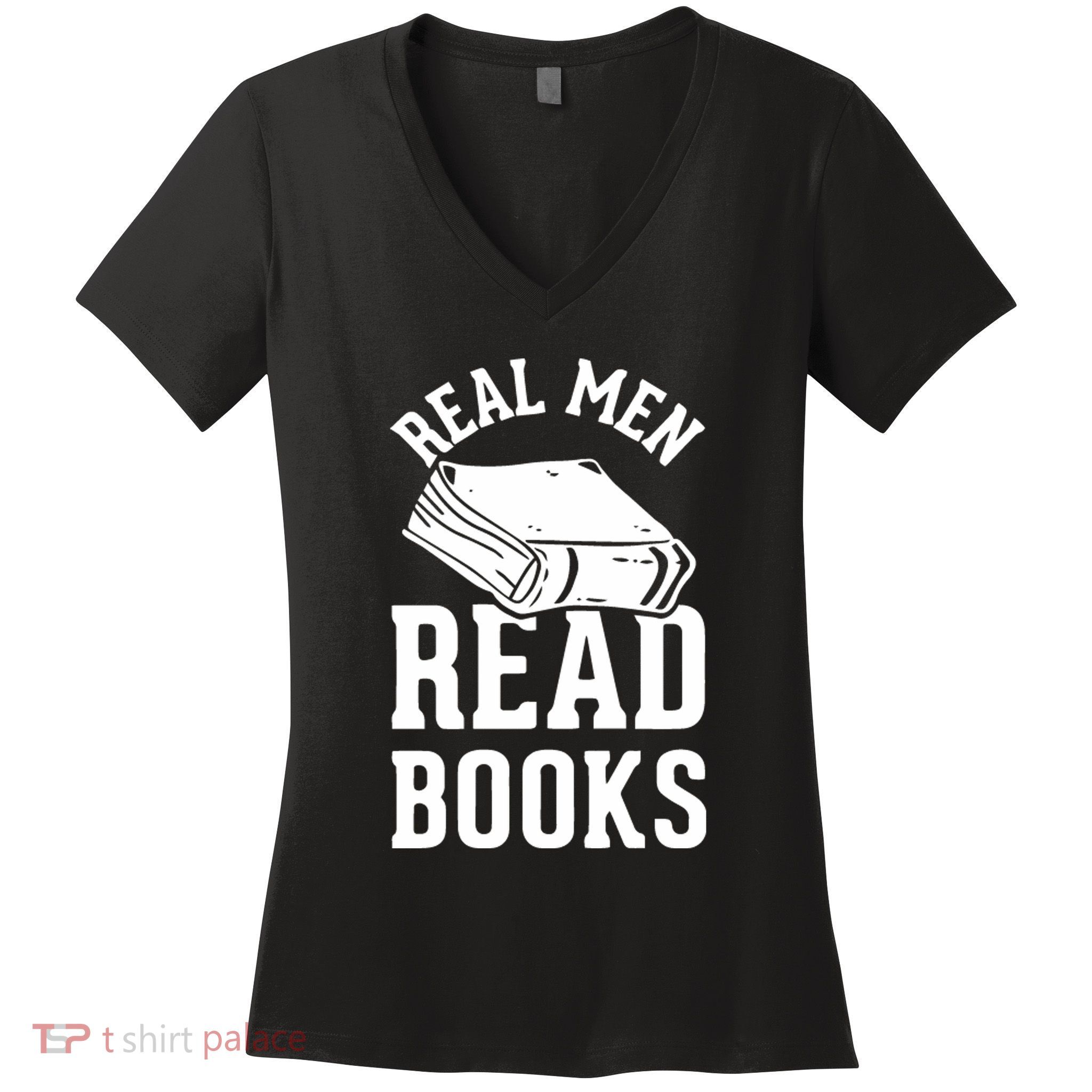 Funny Read Books Women's V-Neck T-Shirt