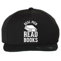 Funny Read Books Wool Snapback Cap