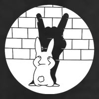 Funny Rabbit Bunny Animal Shadow Puppet Cool Comfort Performance Bucket Hat