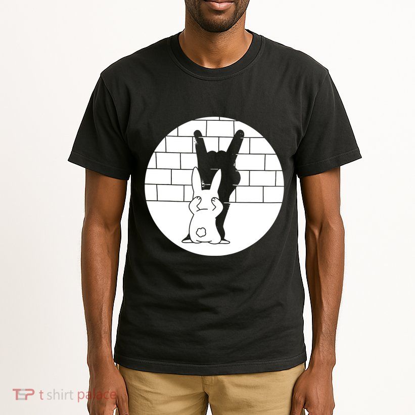 Funny Rabbit Bunny Animal Shadow Puppet Tall T-Shirt