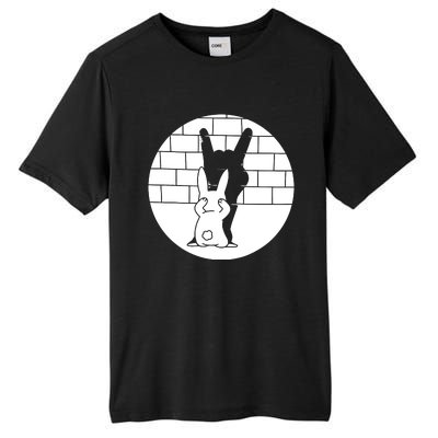 Funny Rabbit Bunny Animal Shadow Puppet Tall Fusion ChromaSoft Performance T-Shirt