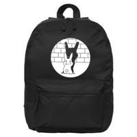 Funny Rabbit Bunny Animal Shadow Puppet 16 in Basic Backpack