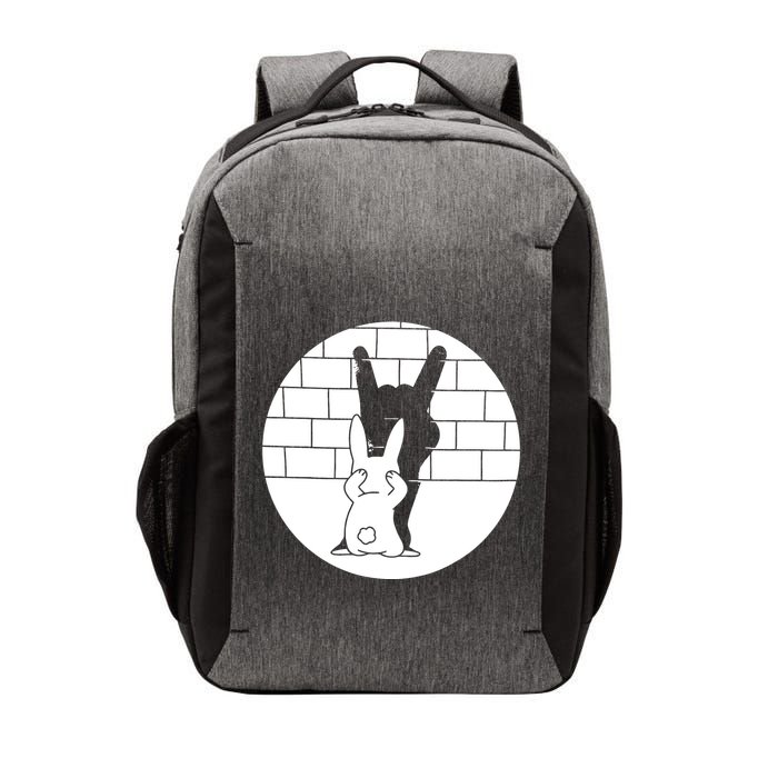 Funny Rabbit Bunny Animal Shadow Puppet Vector Backpack