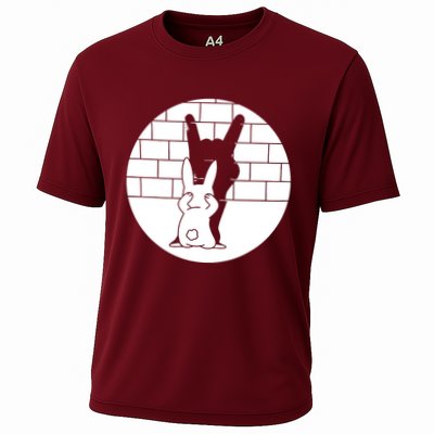 Funny Rabbit Bunny Animal Shadow Puppet Performance Shirt