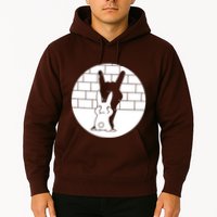 Funny Rabbit Bunny Animal Shadow Puppet Hoodie