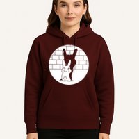 Funny Rabbit Bunny Animal Shadow Puppet Hoodie