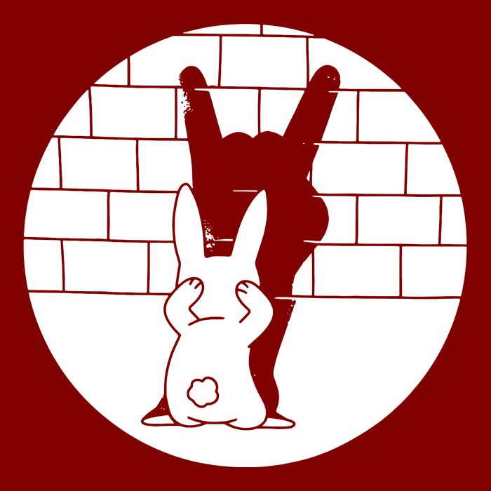 Funny Rabbit Bunny Animal Shadow Puppet Hat