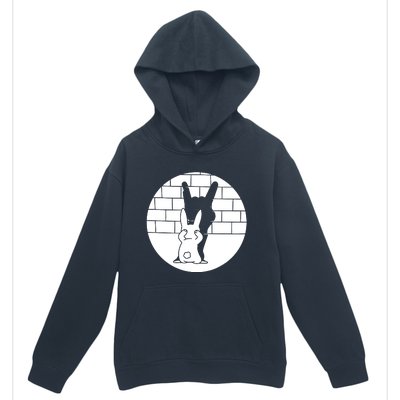 Funny Rabbit Bunny Animal Shadow Puppet Urban Pullover Hoodie