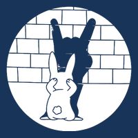 Funny Rabbit Bunny Animal Shadow Puppet Infant Baby Jersey Bodysuit