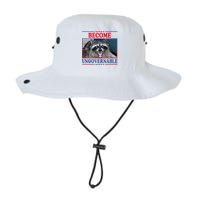 Funny Raccoon Become Ungovernable Legacy Cool Fit Booney Bucket Hat