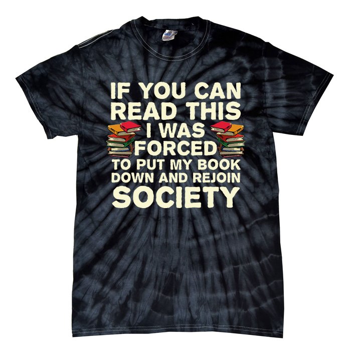 Funny Read Books Lover For Women Bookaholic Bookworm Tie-Dye T-Shirt