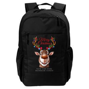 Festive Reindeer Christmas – Holiday Design Zip Hoodie Daily Commute Backpack