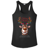 Festive Reindeer Christmas – Holiday Design Zip Hoodie Ladies PosiCharge Competitor Racerback Tank