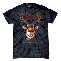 Festive Reindeer Christmas – Holiday Design Zip Hoodie Tie-Dye T-Shirt