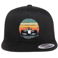 Formula Racing Car For Mechanic Enthusiasts Flatbill Hat