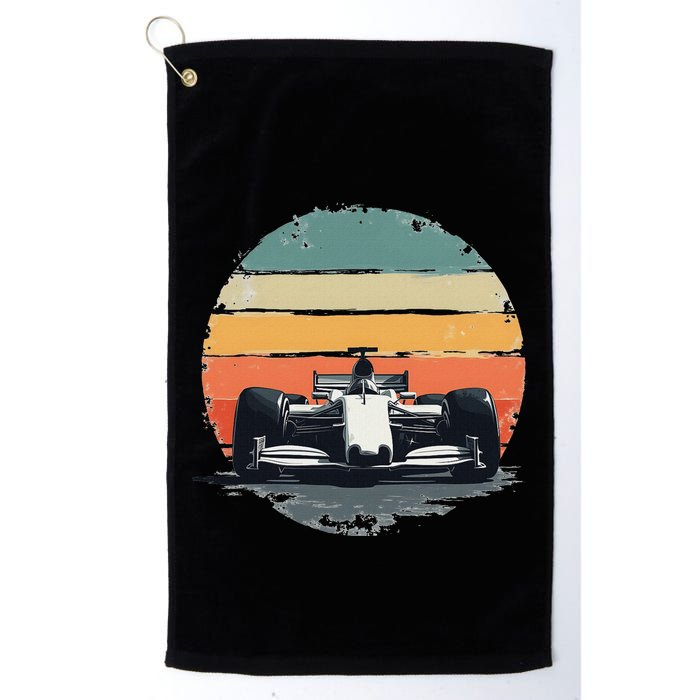 Formula Racing Car For Mechanic Enthusiasts Golf Towel