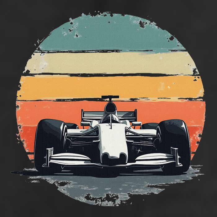Formula Racing Car For Mechanic Enthusiasts Golf Towel