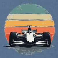 Formula Racing Car For Mechanic Enthusiasts Garment-Dyed Sweatshirt