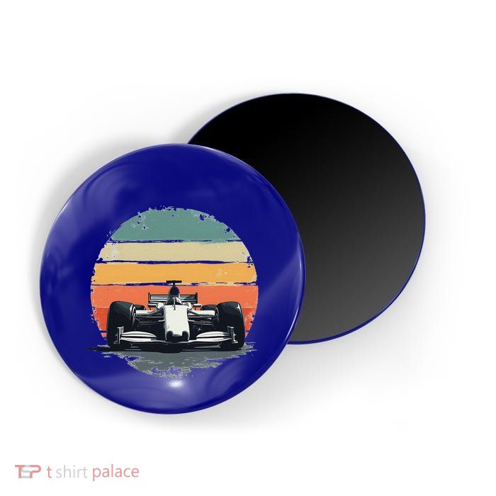 Formula Racing Car For Mechanic Enthusiasts Magnet