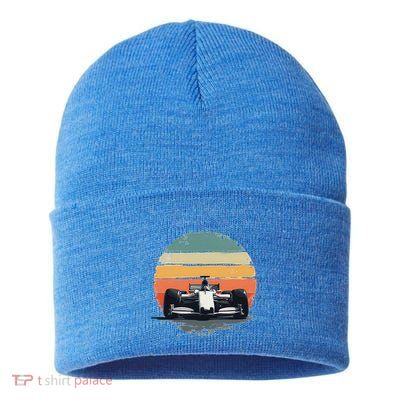 Formula Racing Car For Mechanic Enthusiasts Sustainable Knit Beanie