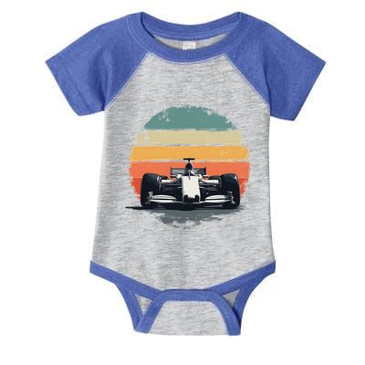 Formula Racing Car For Mechanic Enthusiasts Infant Baby Jersey Bodysuit