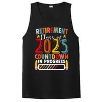 Funny Retirement Class Of 2025 Countdown In Progress Teacher Gift PosiCharge Competitor Tank