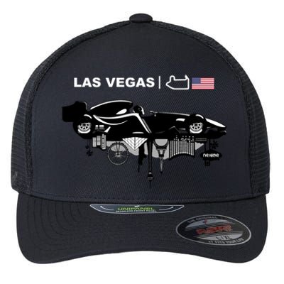 Formula Racing Car Las Vegas Circuit Usa Flexfit Unipanel Trucker Cap