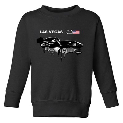 Formula Racing Car Las Vegas Circuit Usa Toddler Sweatshirt