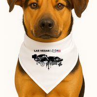 Formula Racing Car Las Vegas Circuit Usa USA-Made Doggie Bandana