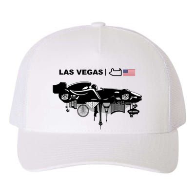 Formula Racing Car Las Vegas Circuit Usa Yupoong Adult 5-Panel Trucker Hat