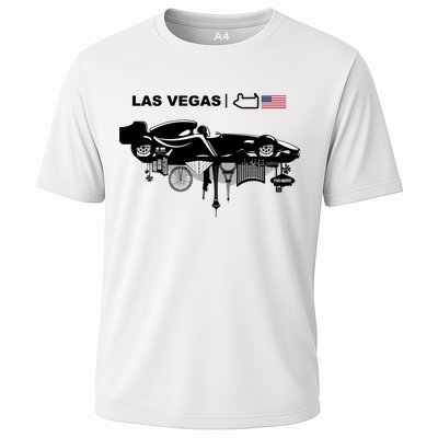 Formula Racing Car Las Vegas Circuit Usa Performance Shirt