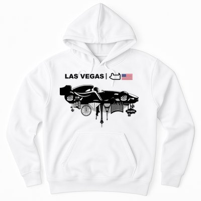 Formula Racing Car Las Vegas Circuit Usa Hoodie