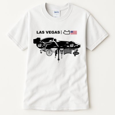 Formula Racing Car Las Vegas Circuit Usa Tall T-Shirt