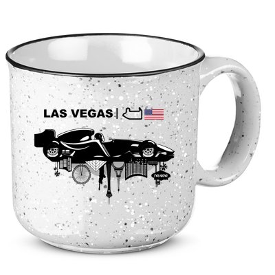 Formula Racing Car Las Vegas Circuit Usa 15oz Campfire Ceramic Mug