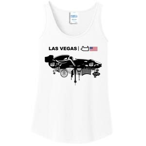 Formula Racing Car Las Vegas Circuit Usa Ladies Essential Tank