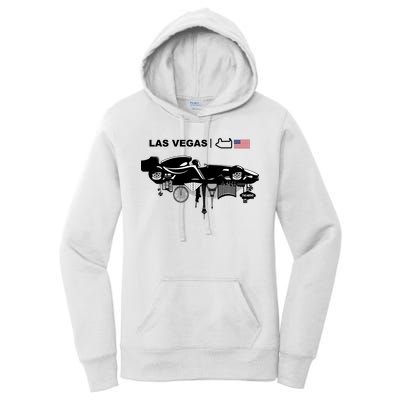 Formula Racing Car Las Vegas Circuit Usa Women's Pullover Hoodie