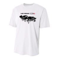 Formula Racing Car Las Vegas Circuit Usa Youth Performance Sprint T-Shirt