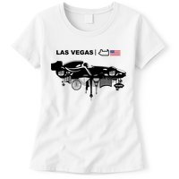 Formula Racing Car Las Vegas Circuit Usa Womens T-Shirt