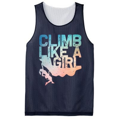 Funny Rock Climbing Rock Climber Mesh Reversible Basketball Jersey Tank