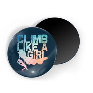 Funny Rock Climbing Rock Climber Magnet