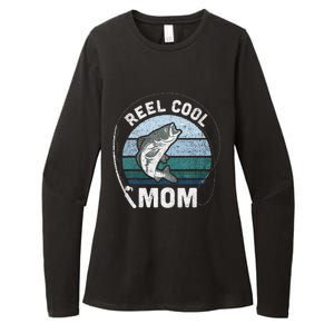 Funny Reel Cool Mom Fishing Mothers Day Womens CVC Long Sleeve Shirt