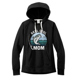 Funny Reel Cool Mom Fishing Mothers Day Women's Fleece Hoodie