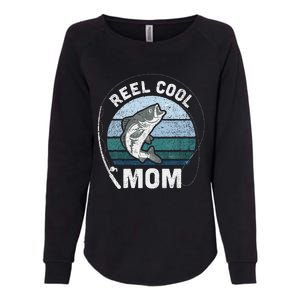 Funny Reel Cool Mom Fishing Mothers Day Womens California Wash Sweatshirt