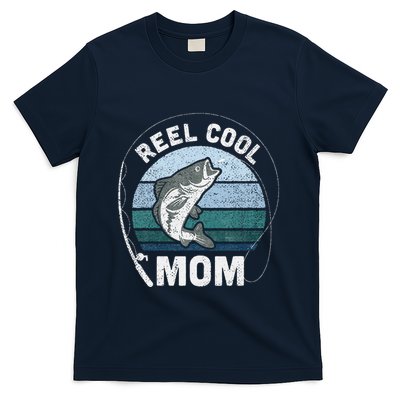 Funny Reel Cool Mom Fishing Mothers Day T-Shirt
