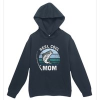 Funny Reel Cool Mom Fishing Mothers Day Urban Pullover Hoodie