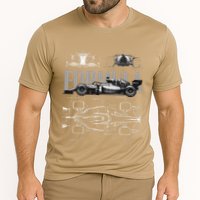 Formula Racing Car Silhouette Mechanical Engineering Design Performance Shirt